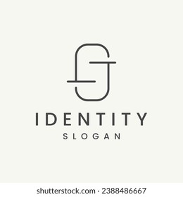 Letter s logo template vector illustration design