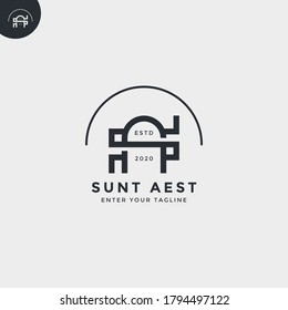 Letter A S Logo. with a unique design