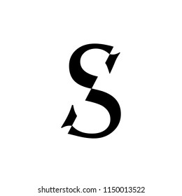 letter s logo vector
