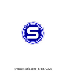 letter S logo vector