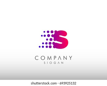 letter s logo vector
