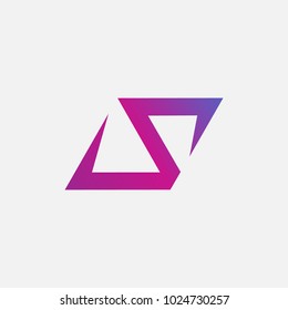 letter S logo vector. vector alphabet