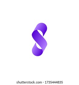Logo de la letra S. Diseño vectorial, Ilustración.
