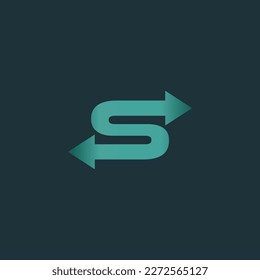 Letter S logo vector design template Illustration. Eps-8