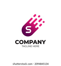 Logo de la letra S. Logotipo Vector S Elegante Lujo