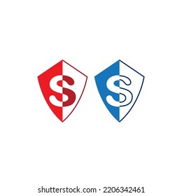 letter S logo vector illustration abstract design