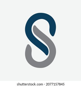 Letter S Logo Vector Sign And Symbols.