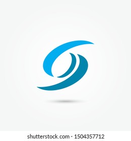 Letter S logo vector, symbol S abstract. vector alphabet letter. Alphabet logo vector