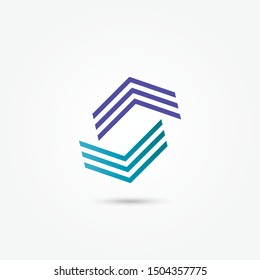Letter S logo vector, symbol S abstract. vector alphabet letter. Alphabet logo vector