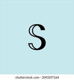 arquitectura de plantilla de vector de logotipo de letra s