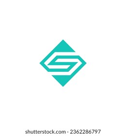 letter s logo vetor image