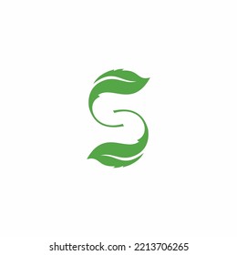 Letter S logosymbol - vector icon