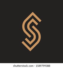 P S Letter Logo Concept Premium Stock Vector (Royalty Free) 568661920