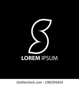 Letter S logotype. Modern logo idea sign. Universal emblem vector icon