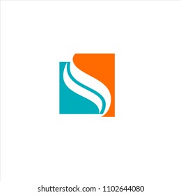 letter S with luxury concept logo