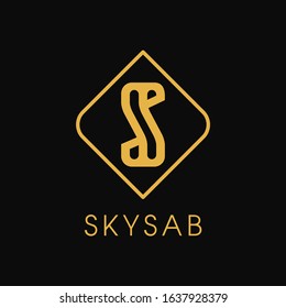 Letter S luxury logo Vector Template