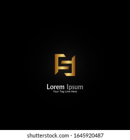 "letter S". Minimalist, simple,digital and modern logo design.