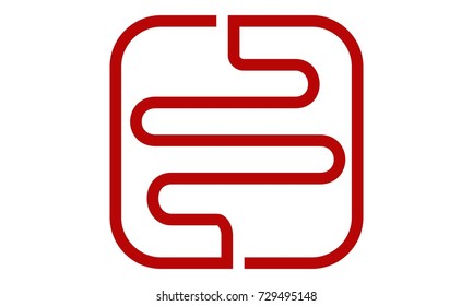 Letter S Modern Logo 