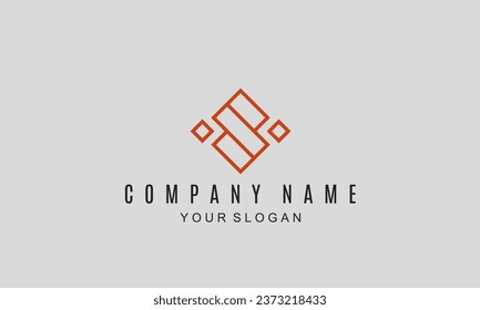 Letter S modern logo design template elements