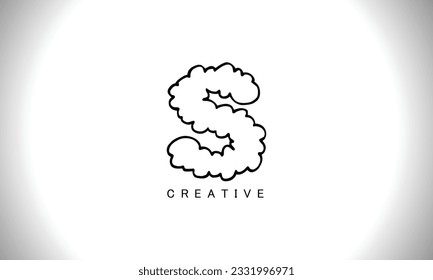 Letter S Modern Shape Logo Design Template Element