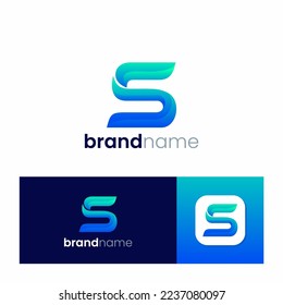 Letter S Modern Styles Logo Design