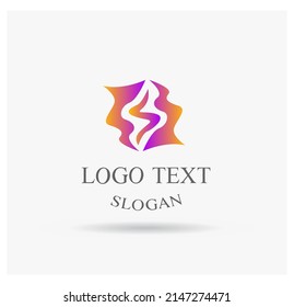 Letter S monogram logo design idea