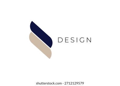 Plantilla de diseño de logotipo de monograma de letra s, marca de letra geométrica s moderna mínima para la marca, el negocio y la identidad creativa