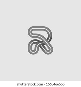 The letter S monogram vector logotype symbol