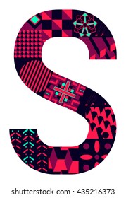 Letter S from my letter collection
