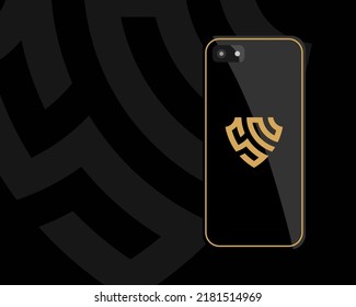 Diseño del logotipo de la letra S N. símbolo monocromo creativo mínimo. emblema vectorial universal elegante. Logotipo de negocio premium. Símbolo gráfico del alfabeto para identidad corporativa
