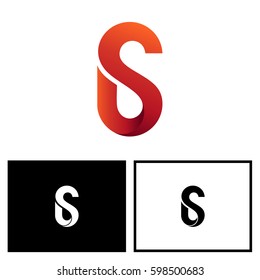 Letter S For Number Six Logo