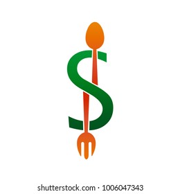 Letter S Restaurant Logo