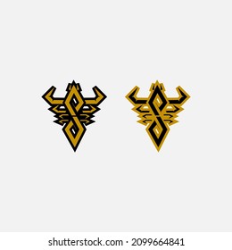 Letter S and scorpion animal logo design