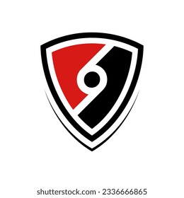 letter s and shield logo design