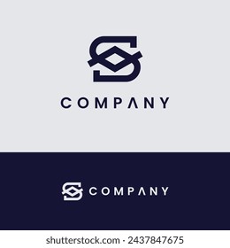 Letter S Simple Elegant Logo Design