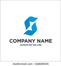 Letter S simple logo icon