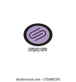 letter S, simple logo, simple illustration of vector design