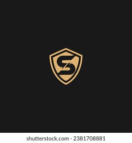 letra S simple logo símbolo vector icono ilustración idea creativa,
