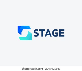 Letter S Simple Monogram Logo