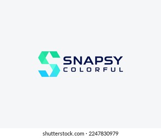 Letter S Simple Monogram Logo