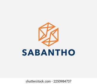 Letter S Simple Monogram Logo
