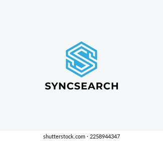 Letter S Simple Monogram Logo