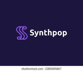 Logotipo de Monograma sencillo de la letra S