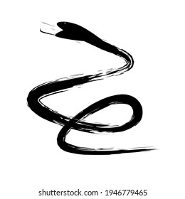 Letter S for snakes, as logos, templates or warning signs for poisonous snakes.
