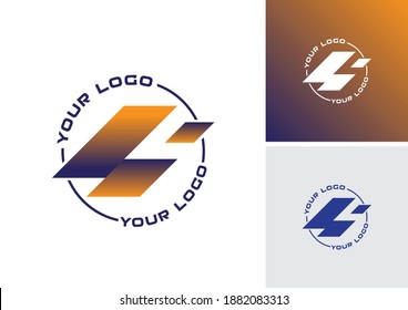 Letter S Sports Brand Logo Symbol