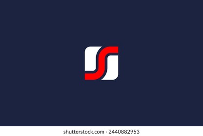 letter s with square logo icon design vector design template inspiration