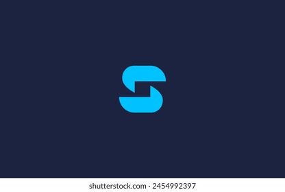 letter s with square logo icon design vector design template inspiration