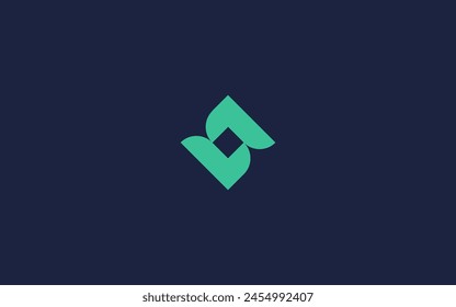 letter s with square logo icon design vector design template inspiration