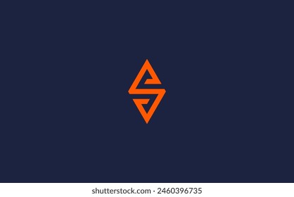 letter s with square logo icon design vector design template inspiration