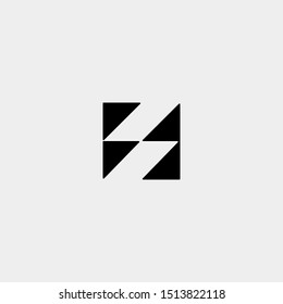 Letter S SS Logo Design Simple Vector